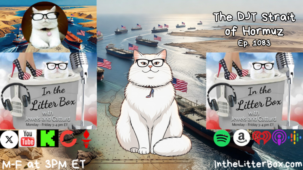 The DJT Strait of Hormuz | In the Litter Box w/ Jewels & Catturd – Ep. 1083 – 8/26/2026